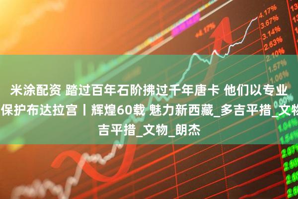 米涂配资 踏过百年石阶拂过千年唐卡 他们以专业与执着保护布达拉宫丨辉煌60载 魅力新西藏_多吉平措_文物_朗杰